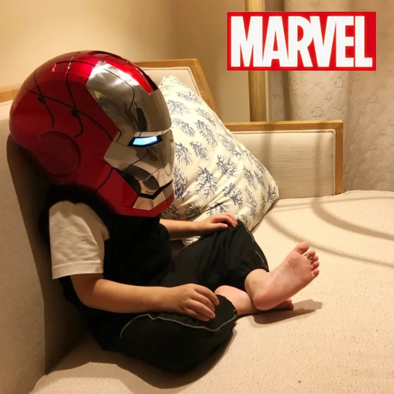 2023 Marvel Iron Man Autoking 1/1 Mk5 Helmet Remote And Voice Control Iron Man Automatic Helmet Mask With Led Light Boys Gift
2023 Marvel Iron Man Autoking 1/1 Mk5 Helmet Remote And Voice Control Iron Man Automatic Helmet Mask With Led Light Boys Gift