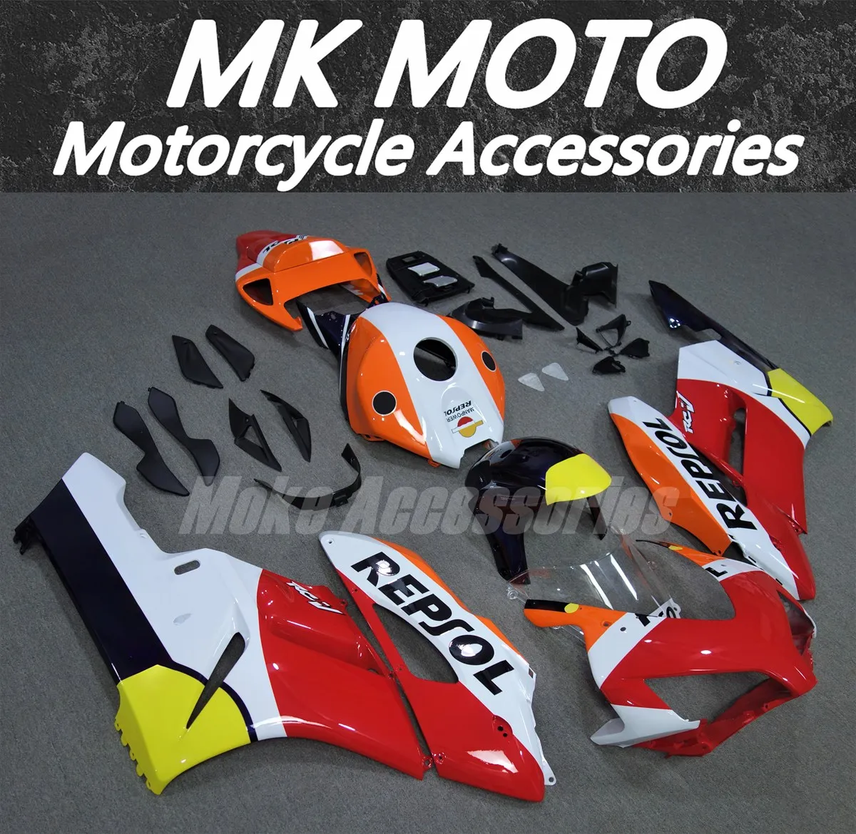 Fairings Kit Fit For Cbr1000rr 2004-2005 Bodywork Set High Quality ABS Injection New Red White Orange
Fairings Kit Fit For Cbr1000rr 2004-2005 Bodywork Set High Quality ABS Injection New Red White Orange