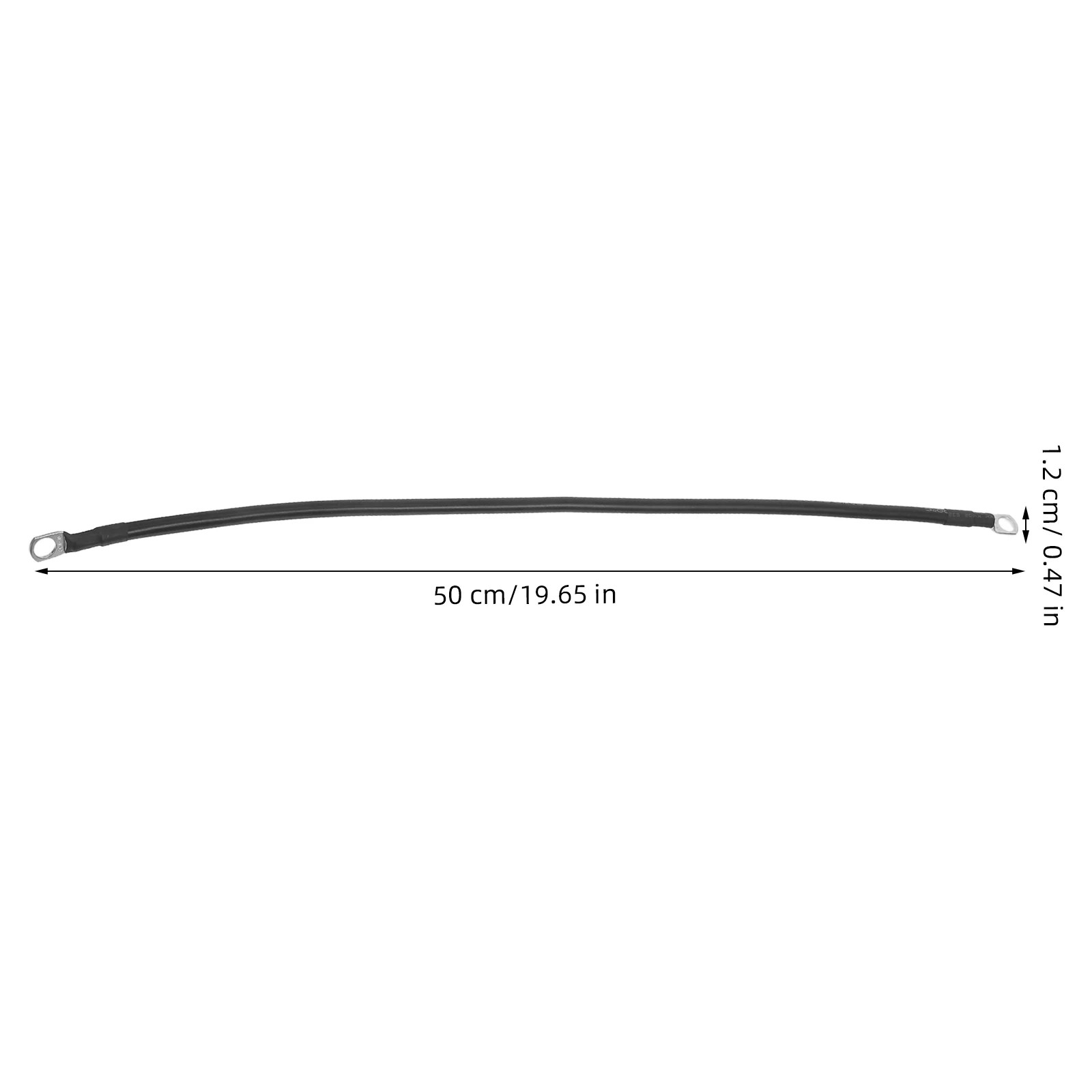 2Pcs Pure Copper Cable Heavy Duty Inverter Cables for Car Boat RV Solar Grounding Connection Power Line
2Pcs Pure Copper Cable Heavy Duty Inverter Cables for Car Boat RV Solar Grounding Connection Power Line