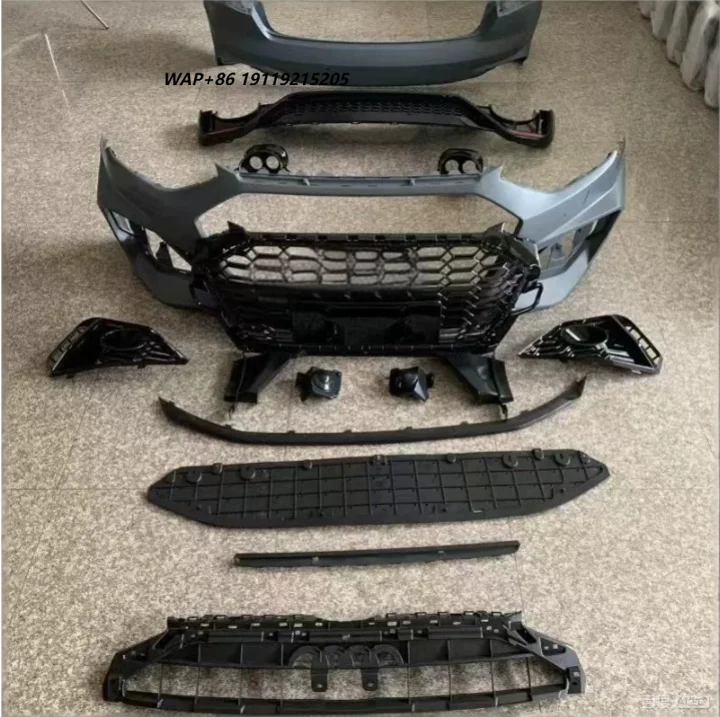6-piece Set Car Body Kit Upgrade for A4 B9 S4 Avant 2015-up Front Rear Lip Bumper Diffuser Side Skirts Black/Carbon Style
6-piece Set Car Body Kit Upgrade for A4 B9 S4 Avant 2015-up Front Rear Lip Bumper Diffuser Side Skirts Black/Carbon Style