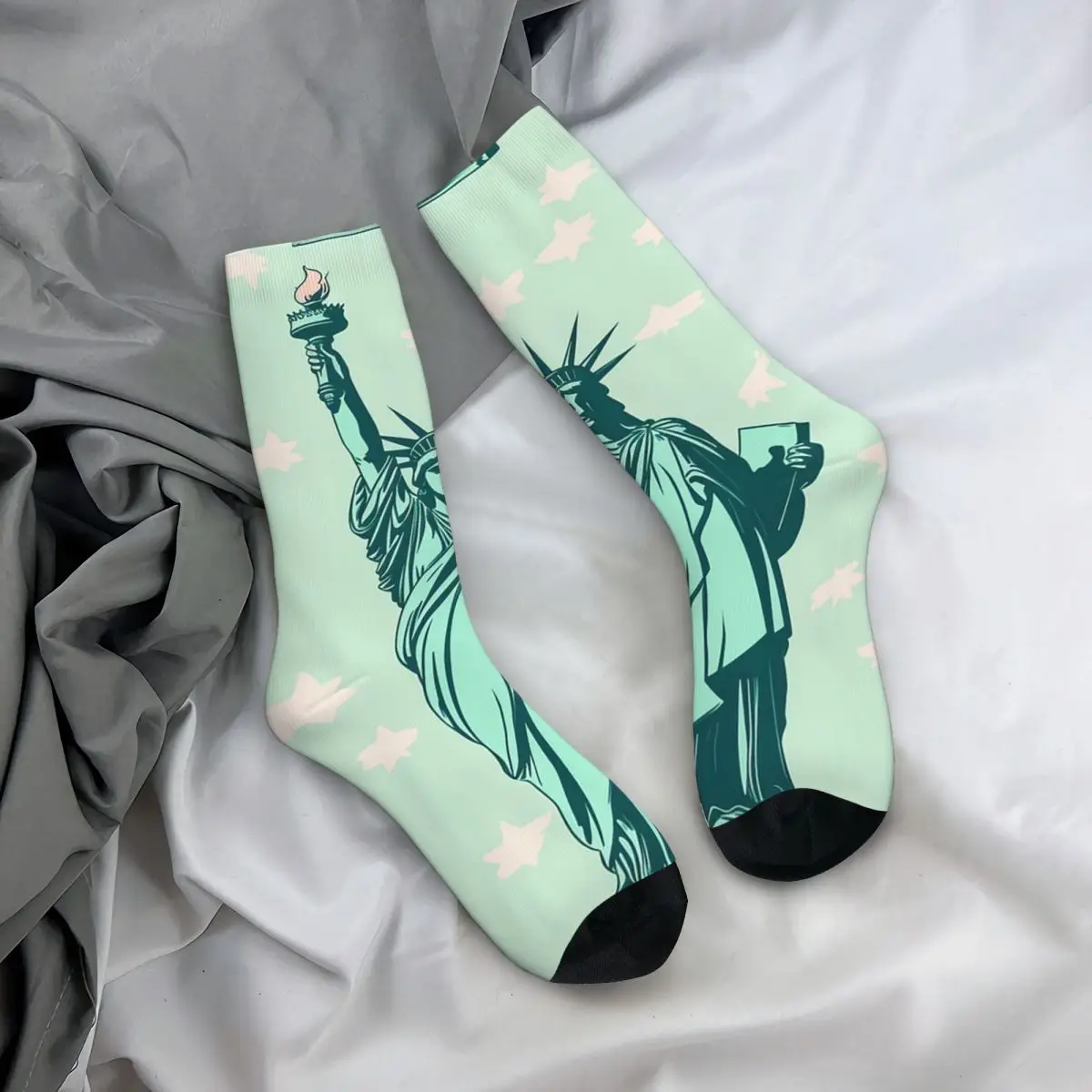 Всесезонные чулки для экипажа, носки с принтом Статуи Свободы, длинные носки в стиле Харадзюку, аксессуары для мужчин и женщин, подарки
Всесезонные чулки для экипажа, носки с принтом Статуи Свободы, длинные носки в стиле Харадзюку, аксессуары для мужчин и женщин, подарки