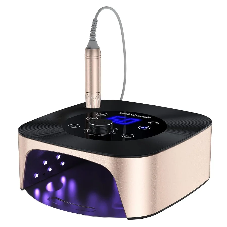 Professional 2 in 1 Nail Drill with Nail Lamp XC320C 30000 RPM Nail Drill Nail Dryer with 4 Timer Setting Sensor for Acrylic Ge
Professional 2 in 1 Nail Drill with Nail Lamp XC320C 30000 RPM Nail Drill Nail Dryer with 4 Timer Setting Sensor for Acrylic Ge