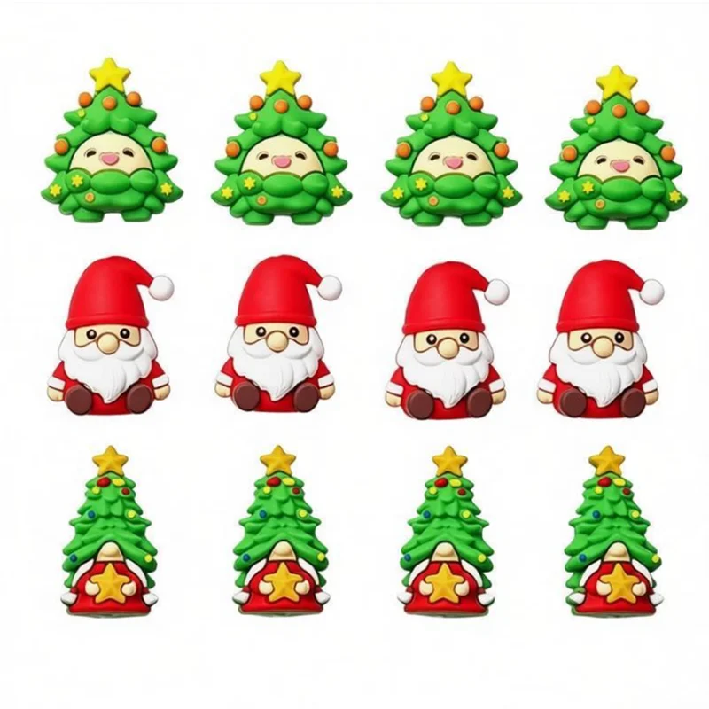20/50Pcs 3D Christmas Silicone Beads wholesale Food Grade Cartoon Silicone Beads For Jewelry Making DIY Pen KeyChain Accessories
20/50Pcs 3D Christmas Silicone Beads wholesale Food Grade Cartoon Silicone Beads For Jewelry Making DIY Pen KeyChain Accessories