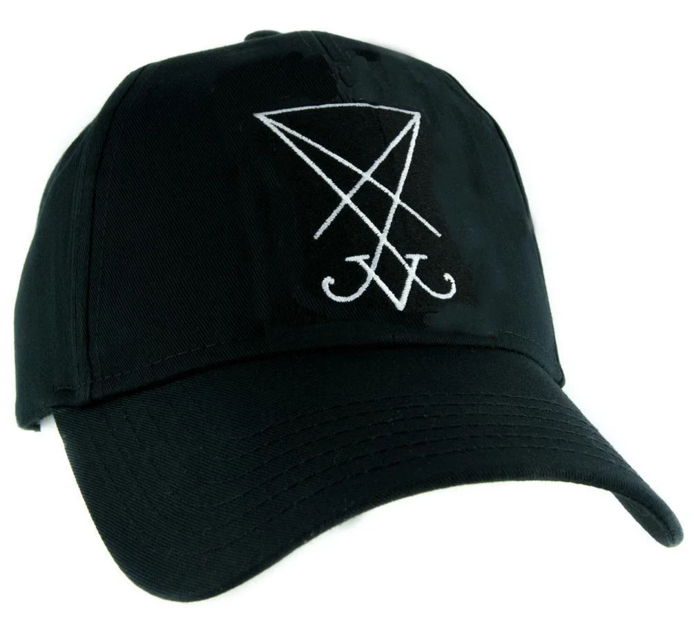 Printed The Sigil of Lucifer Hat Baseball Cap Occult Clothing Seal of Satan Symbol
Printed The Sigil of Lucifer Hat Baseball Cap Occult Clothing Seal of Satan Symbol