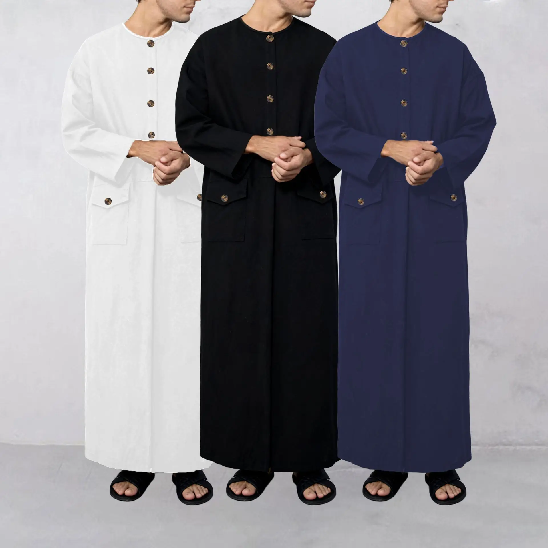Jubba Thobe Исламский арабский кафтан Мужские однотонные халаты с длинными рукавами и капюшоном Дубай Ближний Восток Мусульманская одежда Абая Homme
Jubba Thobe Исламский арабский кафтан Мужские однотонные халаты с длинными рукавами и капюшоном Дубай Ближний Восток Мусульманская одежда Абая Homme