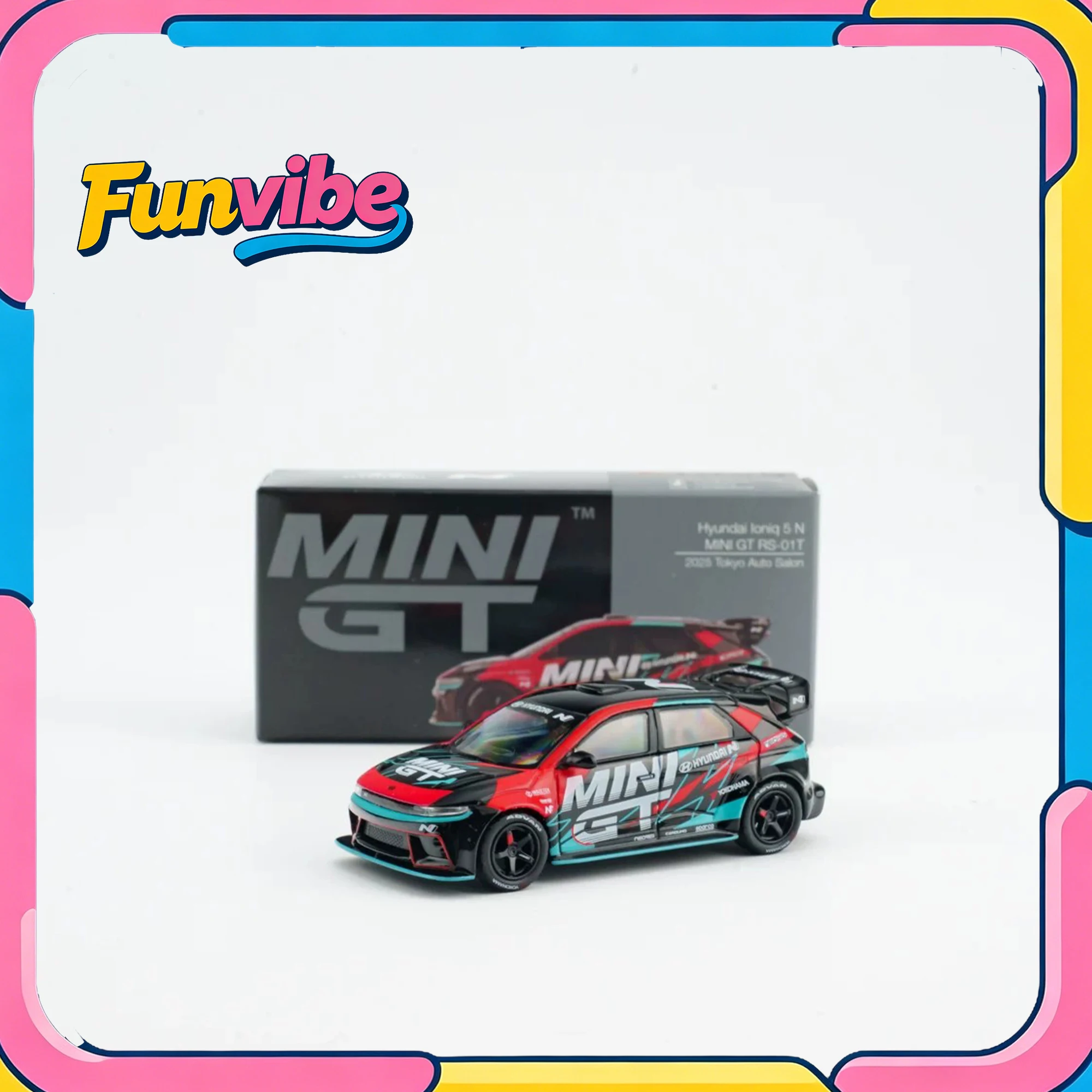 MINIGT 1/64 Hyundai Ioniq 5N RS-01T 2025 Alloy Diecast Car Model Simulation Collection Cars Model Room Oenament Model Boy Giftl
MINIGT 1/64 Hyundai Ioniq 5N RS-01T 2025 Alloy Diecast Car Model Simulation Collection Cars Model Room Oenament Model Boy Giftl