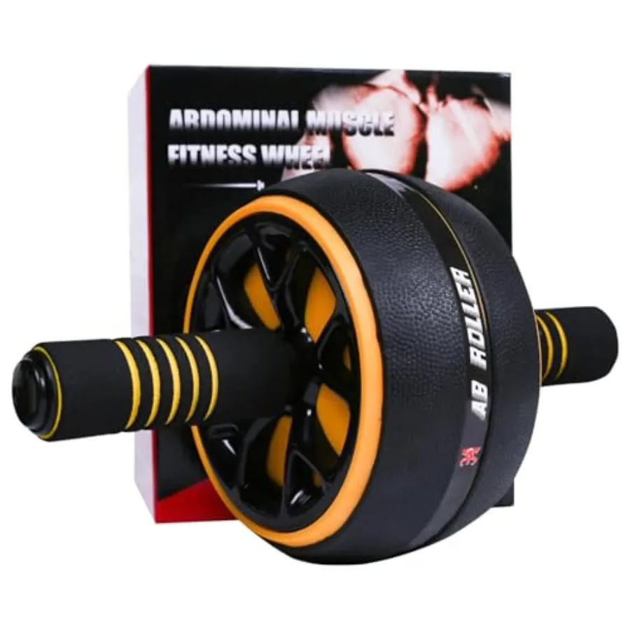 Тренажер-ролик для пресса AB Wheel Roller для фитнеса, тренировок дома и в спортзале, оборудование для силовых тренировок с наколенником, черный цвет
Тренажер-ролик для пресса AB Wheel Roller для фитнеса, тренировок дома и в спортзале, оборудование для силовых тренировок с наколенником, черный цвет