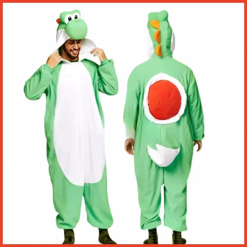 Hot Mario Bros Yoshi One Piece Pajamas Anime Men Halloween Cosplay Jumpsuit Costume Cartoon Carnival Party Role Play Props
Hot Mario Bros Yoshi One Piece Pajamas Anime Men Halloween Cosplay Jumpsuit Costume Cartoon Carnival Party Role Play Props