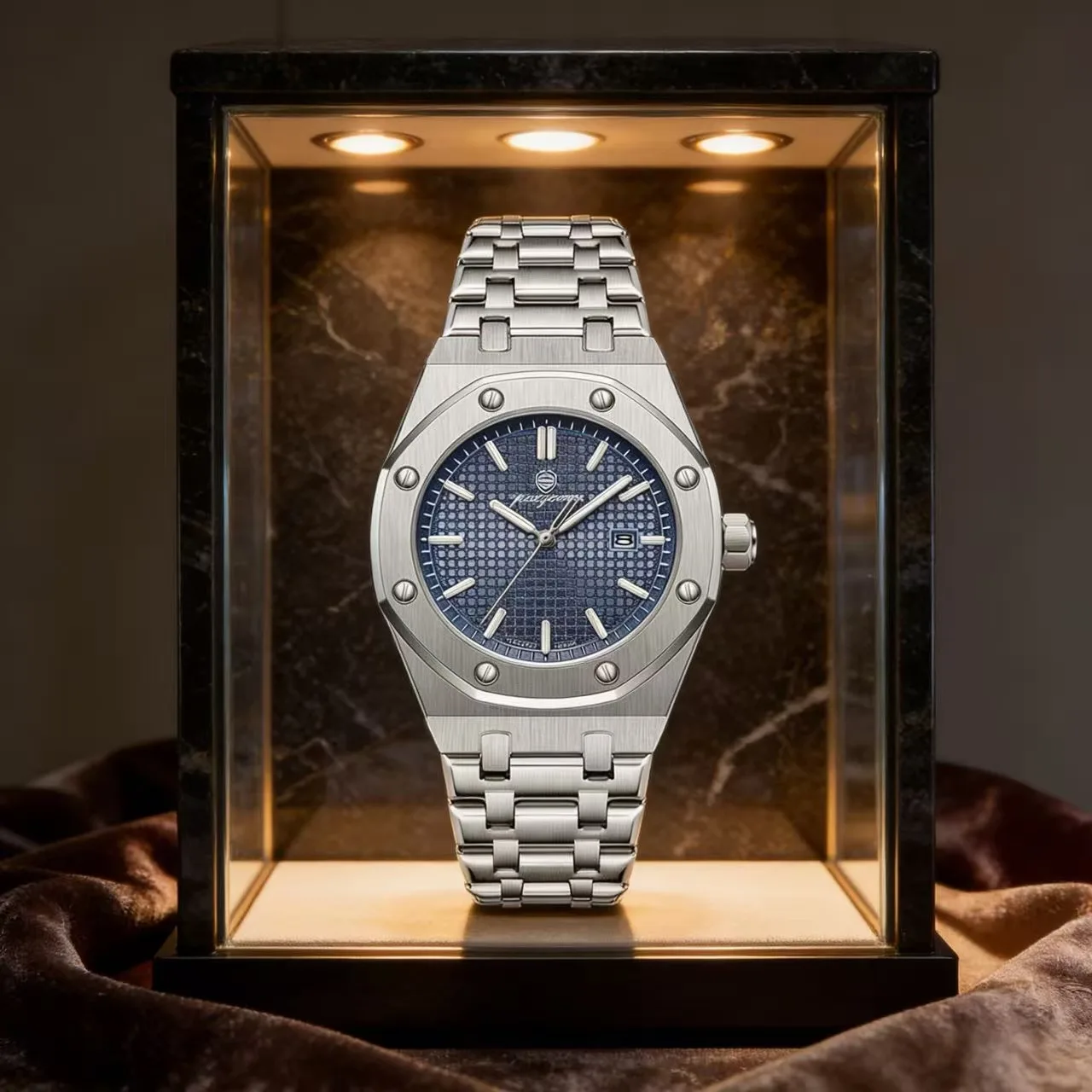 PAAZOMU Square Luxury Men Wristwatch Waterproof Luminous Date Stainless Steel Male Clock Business Sports Quartz Watches For Men
PAAZOMU Square Luxury Men Wristwatch Waterproof Luminous Date Stainless Steel Male Clock Business Sports Quartz Watches For Men