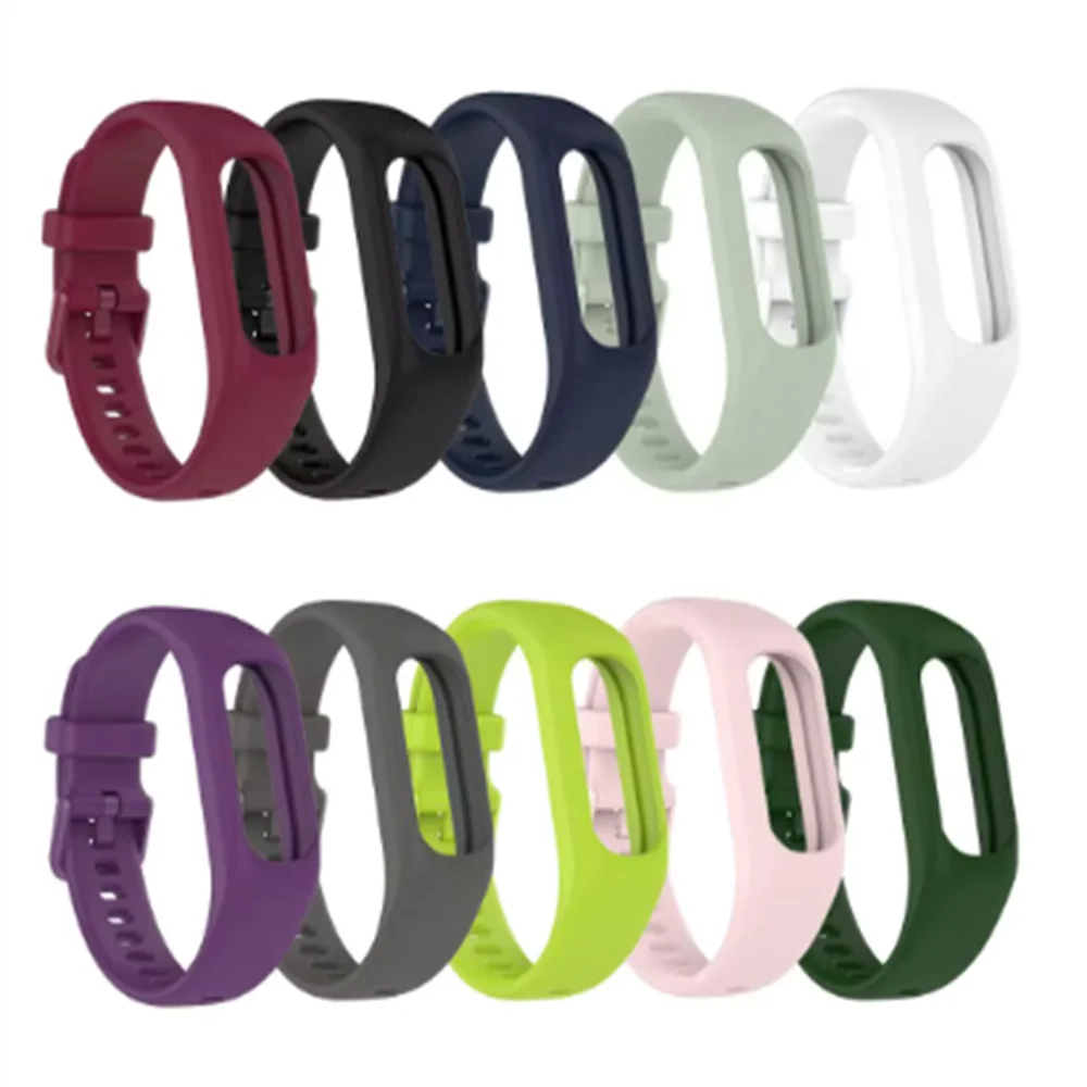 Silicone Watch Strap for Garmin Vivosmart 5 Smart Bands Watchband Replacement Bracelet Accessories
Silicone Watch Strap for Garmin Vivosmart 5 Smart Bands Watchband Replacement Bracelet Accessories