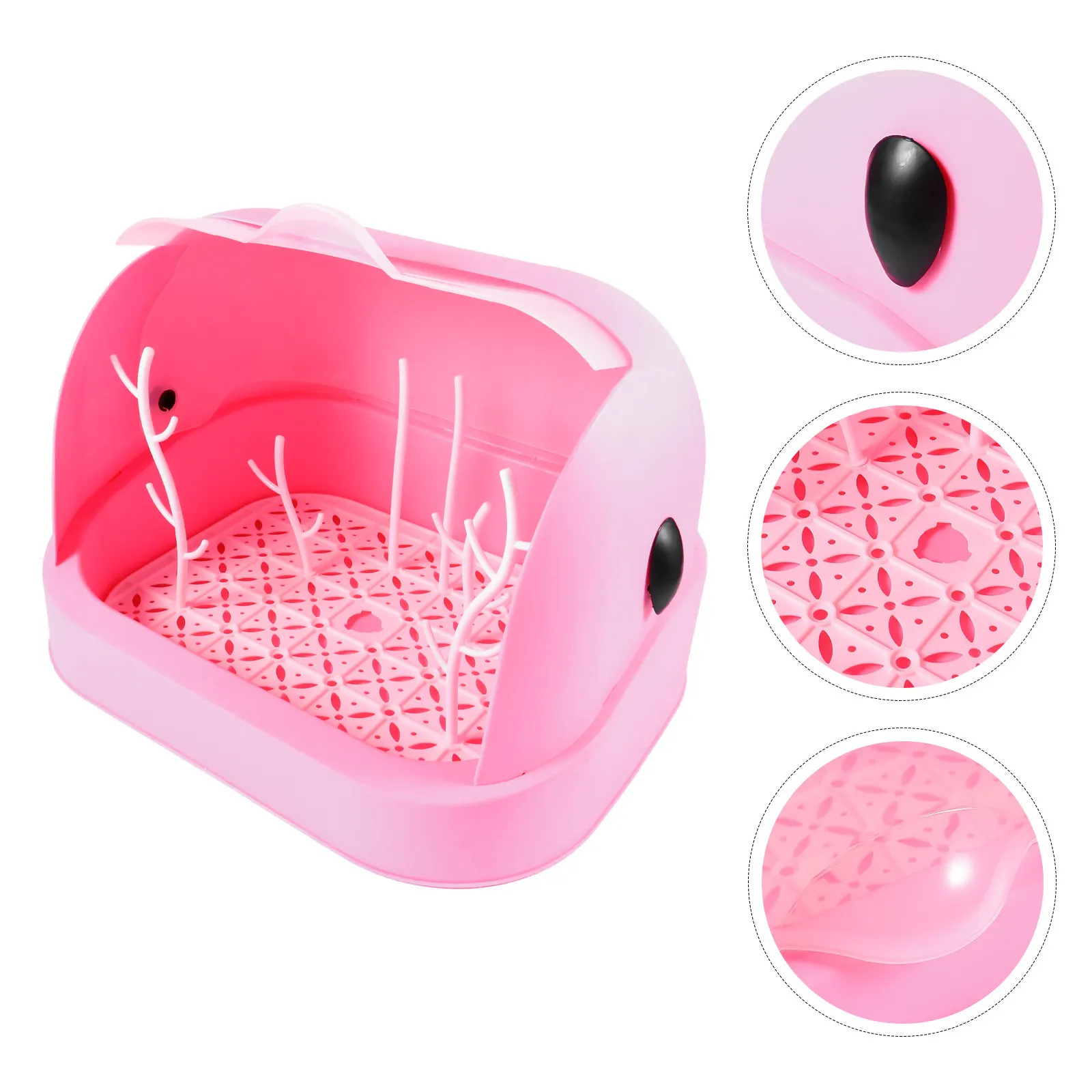 Baby Bottle Drying Rack Premium PP Material Dust Cover Design Draining Organizer Portable Storage Box for Home Travel Milk
Baby Bottle Drying Rack Premium PP Material Dust Cover Design Draining Organizer Portable Storage Box for Home Travel Milk