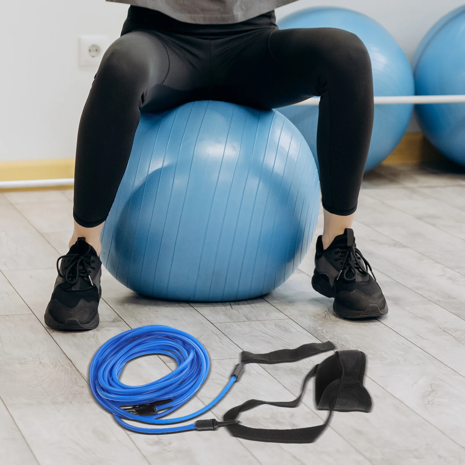 Fitness Resistance Set 6x10x4M Blue Rope Ankle Straps Gym Training Professional Tube Portable Leg Weights Adjustable
Fitness Resistance Set 6x10x4M Blue Rope Ankle Straps Gym Training Professional Tube Portable Leg Weights Adjustable