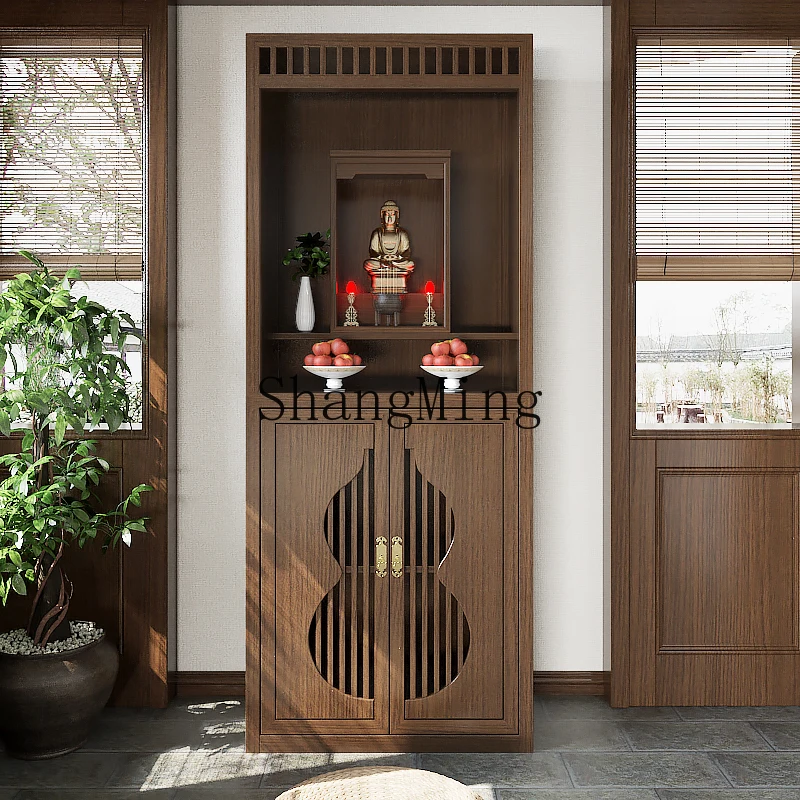 SM solid wood porch locker lucky table household Buddhist platform entry Buddhist niche block decoration simple and modern
SM solid wood porch locker lucky table household Buddhist platform entry Buddhist niche block decoration simple and modern