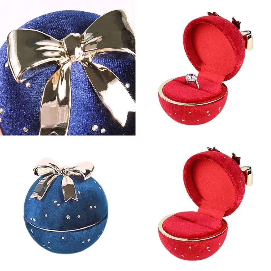 J78F коробка для хранения круглых колец с плюшевой подкладкой, шикарный органайзер для колец с бантом, круглый защитный чехол
J78F коробка для хранения круглых колец с плюшевой подкладкой, шикарный органайзер для колец с бантом, круглый защитный чехол