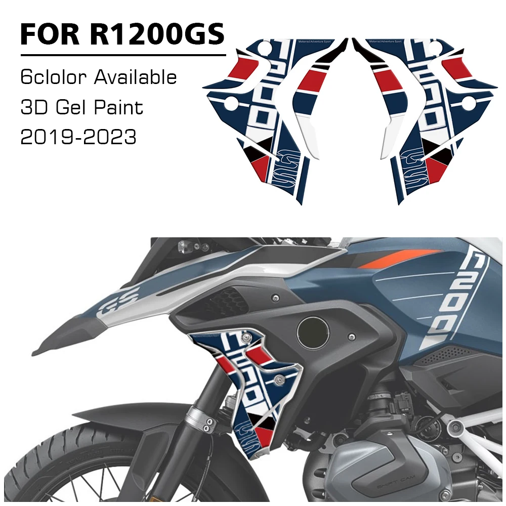 Motorcycle Case Protector Decal R1200GS 40 Years Sticker 3D Resin Radiator Cover Reflective Sticker for BMW R1250GS 2019-2023
Motorcycle Case Protector Decal R1200GS 40 Years Sticker 3D Resin Radiator Cover Reflective Sticker for BMW R1250GS 2019-2023