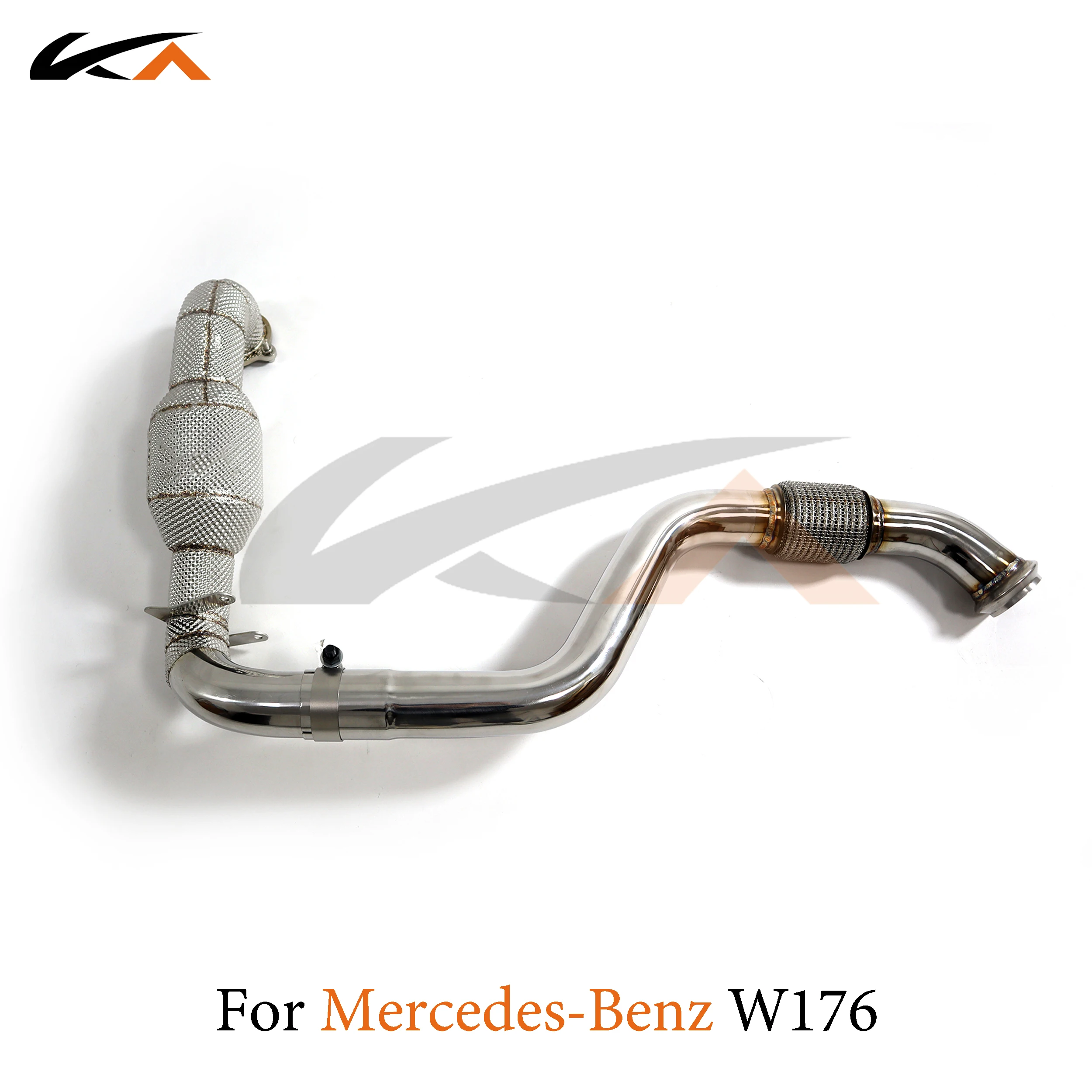 KA Tuning exhaust system header stainless downpipe for Mercedes-Benz A Series W176 2.0T axle pipe catalysis heat shield
KA Tuning exhaust system header stainless downpipe for Mercedes-Benz A Series W176 2.0T axle pipe catalysis heat shield