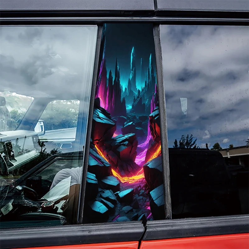 2 pieces of automotive center pillar stickers Alien Rift Valley Protective film, scratch-resistant stickers
2 pieces of automotive center pillar stickers Alien Rift Valley Protective film, scratch-resistant stickers