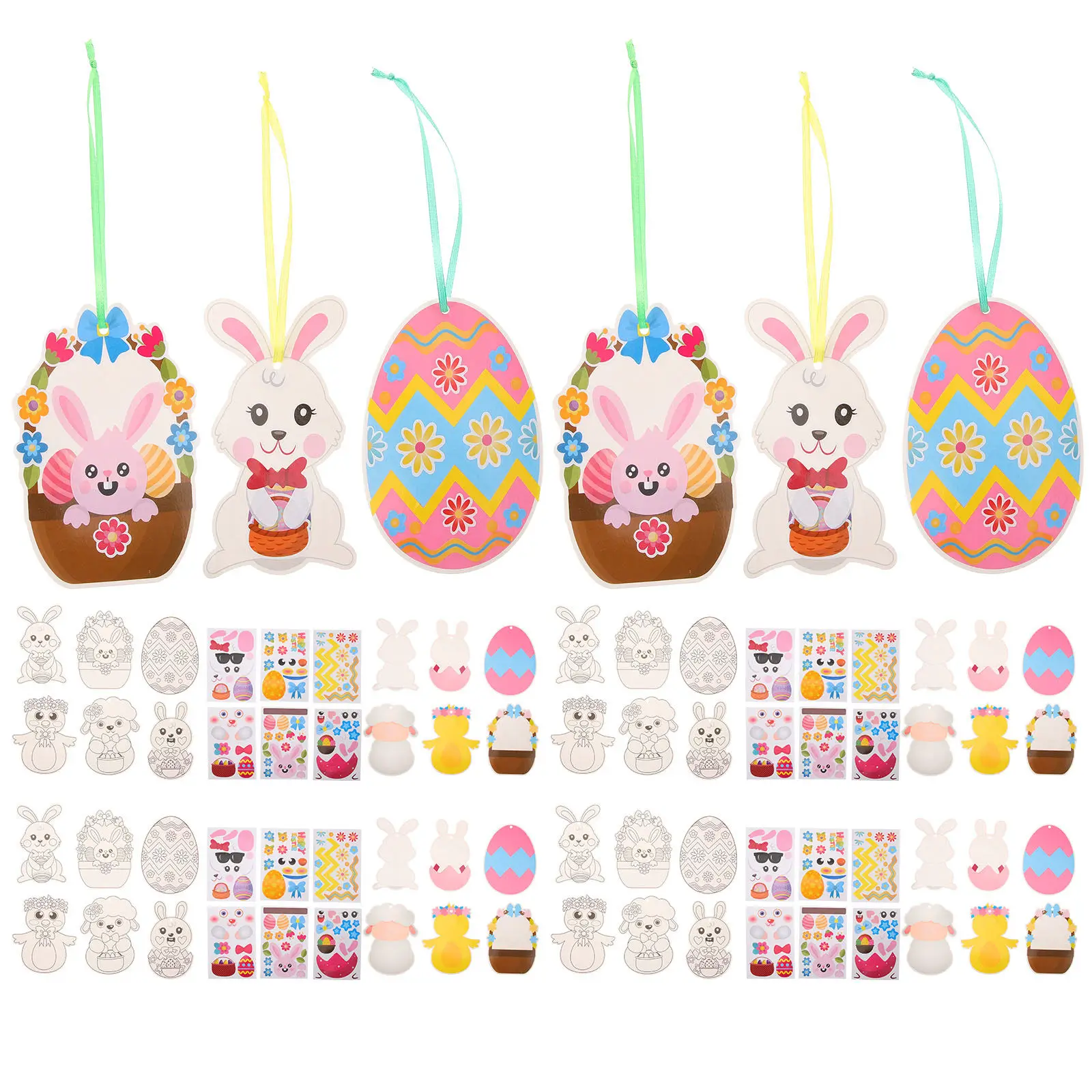 1Set Easter Card Sticker Kit DIY Scene Craft 's Easter Activities Safe Materials Gift Ornament Cartoon Stickers
1Set Easter Card Sticker Kit DIY Scene Craft 's Easter Activities Safe Materials Gift Ornament Cartoon Stickers