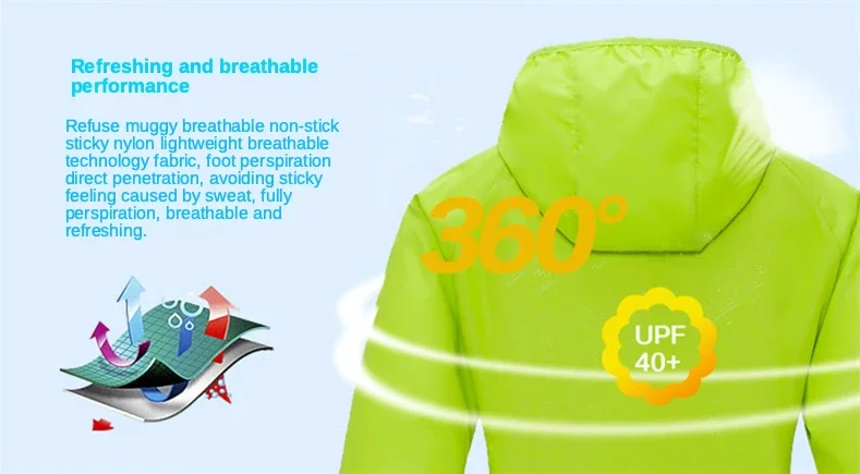 Men Women Sun Protection Unisex Coat Ultra Light Portable Foldable Hooded Windbreaker Jacket Anti UV Waterproof Camping Jacket 34 Sbc3ee2a450444122b89782ea5298ae2dA
