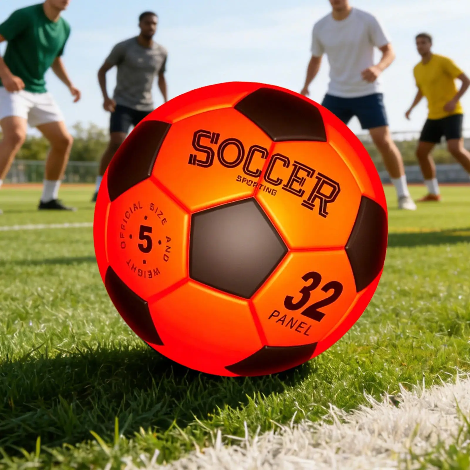 Light Up Football Rechargeable Size 5 Ball With Pump Cool LED Light-Up Soccer For Age 8-15 Boys Kids Teens Adults Outdoor Sport
Light Up Football Rechargeable Size 5 Ball With Pump Cool LED Light-Up Soccer For Age 8-15 Boys Kids Teens Adults Outdoor Sport