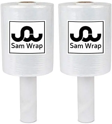 Heavy Duty Stretch Wrap 5" x 1000' 80 Gauge Self-Adhering Plastic Wrap for Moving & Packing, 2 Pack
Heavy Duty Stretch Wrap 5" x 1000' 80 Gauge Self-Adhering Plastic Wrap for Moving & Packing, 2 Pack