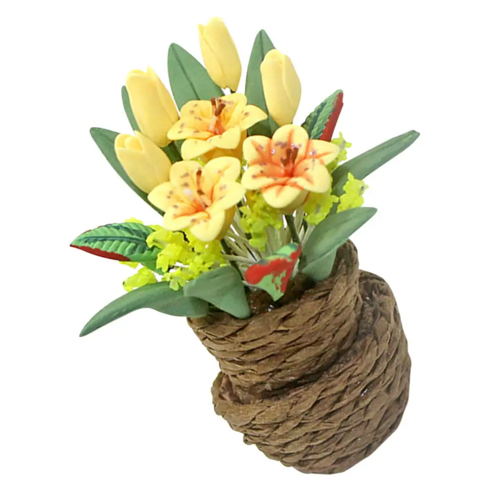 Tiny Bonsai Plant Mini Flower Pot for Dollhouse Micro Landscape Decoration Vivid Stylish Room Ambiance Enhancer
Tiny Bonsai Plant Mini Flower Pot for Dollhouse Micro Landscape Decoration Vivid Stylish Room Ambiance Enhancer