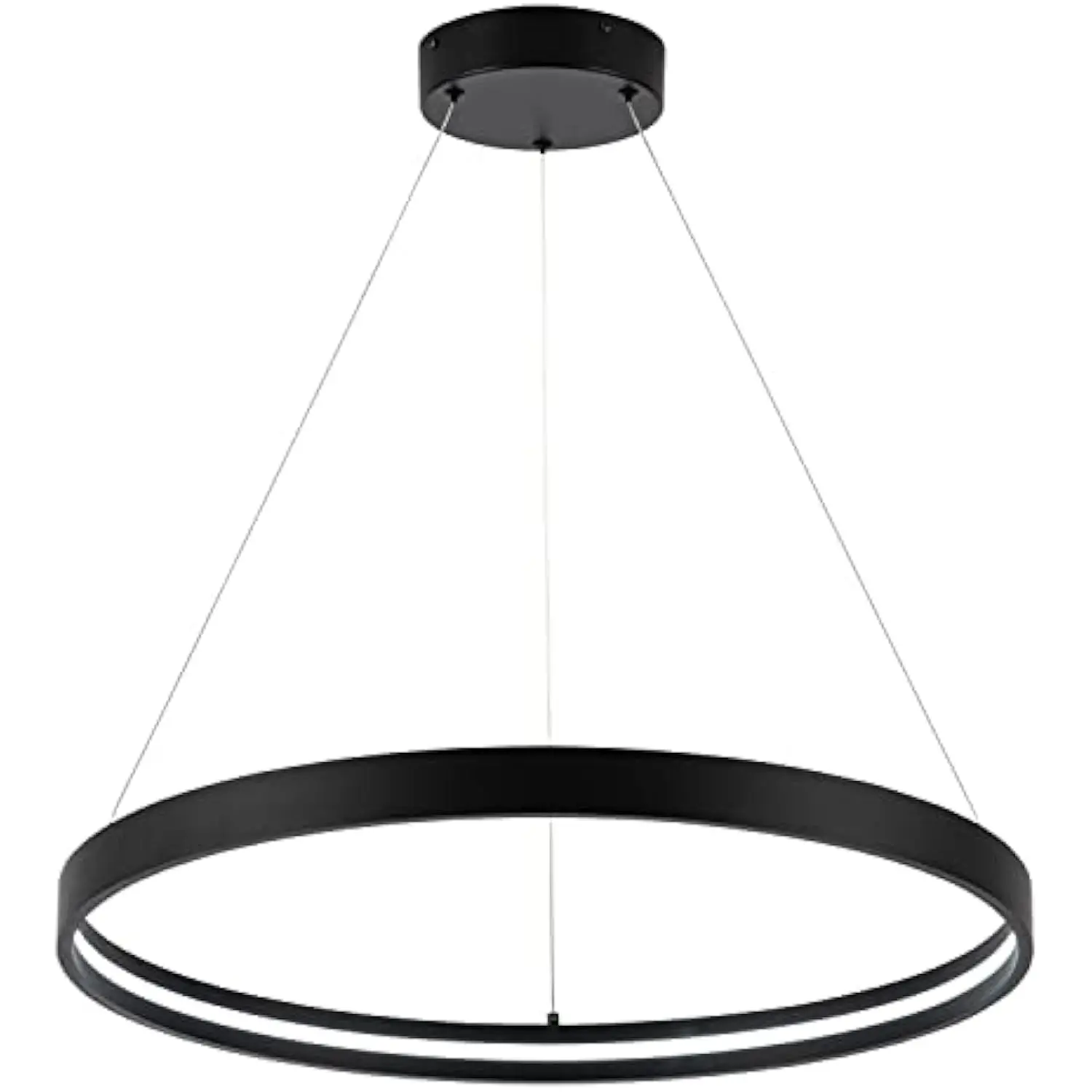 Modern Led Chandeliers Black, Dimmable Contemporary Led Chandeliers 1 Ring, Hanging Led Modern Pendant Light Fixture for Living
Modern Led Chandeliers Black, Dimmable Contemporary Led Chandeliers 1 Ring, Hanging Led Modern Pendant Light Fixture for Living