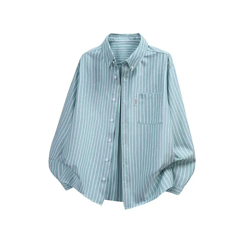 2026 Men Loose Long Sleeve Shirt Spring Korean Shirt Fashion Couple Outerwear Male Breathable Casual Shirt Man Striped Shirt
2026 Men Loose Long Sleeve Shirt Spring Korean Shirt Fashion Couple Outerwear Male Breathable Casual Shirt Man Striped Shirt