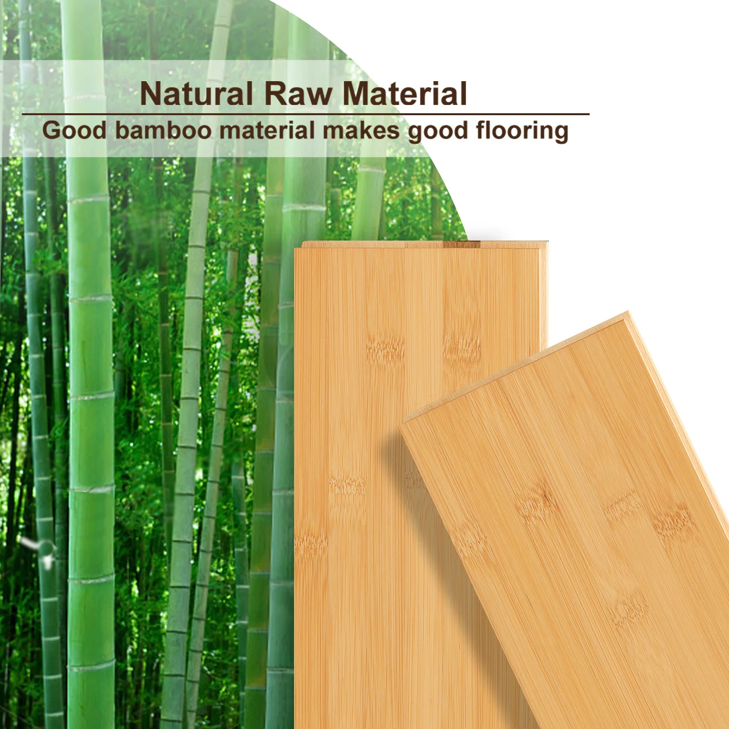 Bamboo Flooring 2 Pieces for Office, Living Room, Bedroom 5.11 inch W x 40.15 inch L x 0.6 inch T
Bamboo Flooring 2 Pieces for Office, Living Room, Bedroom 5.11 inch W x 40.15 inch L x 0.6 inch T