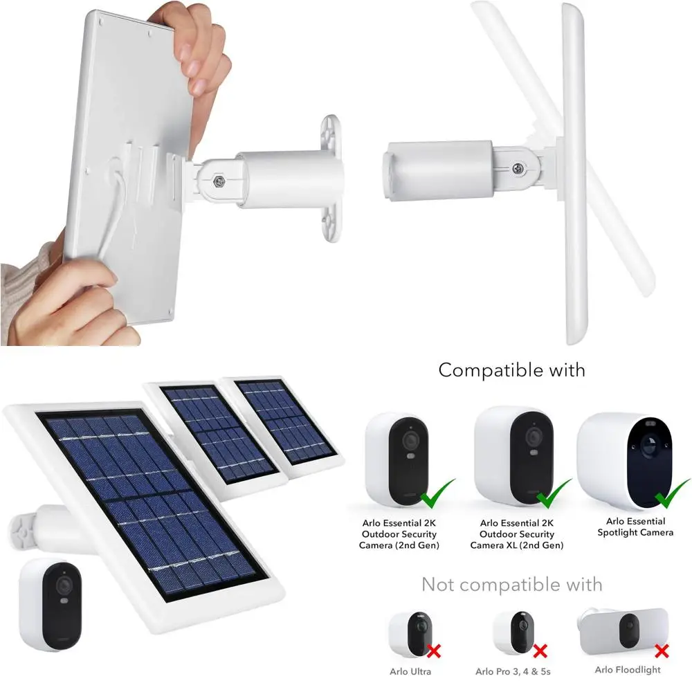 Комплект из 3 белых панелей для уличных камер видеонаблюдения для камер 2K и XL 2-го поколения (камера в комплект не входит)
Комплект из 3 белых панелей для уличных камер видеонаблюдения для камер 2K и XL 2-го поколения (камера в комплект не входит)