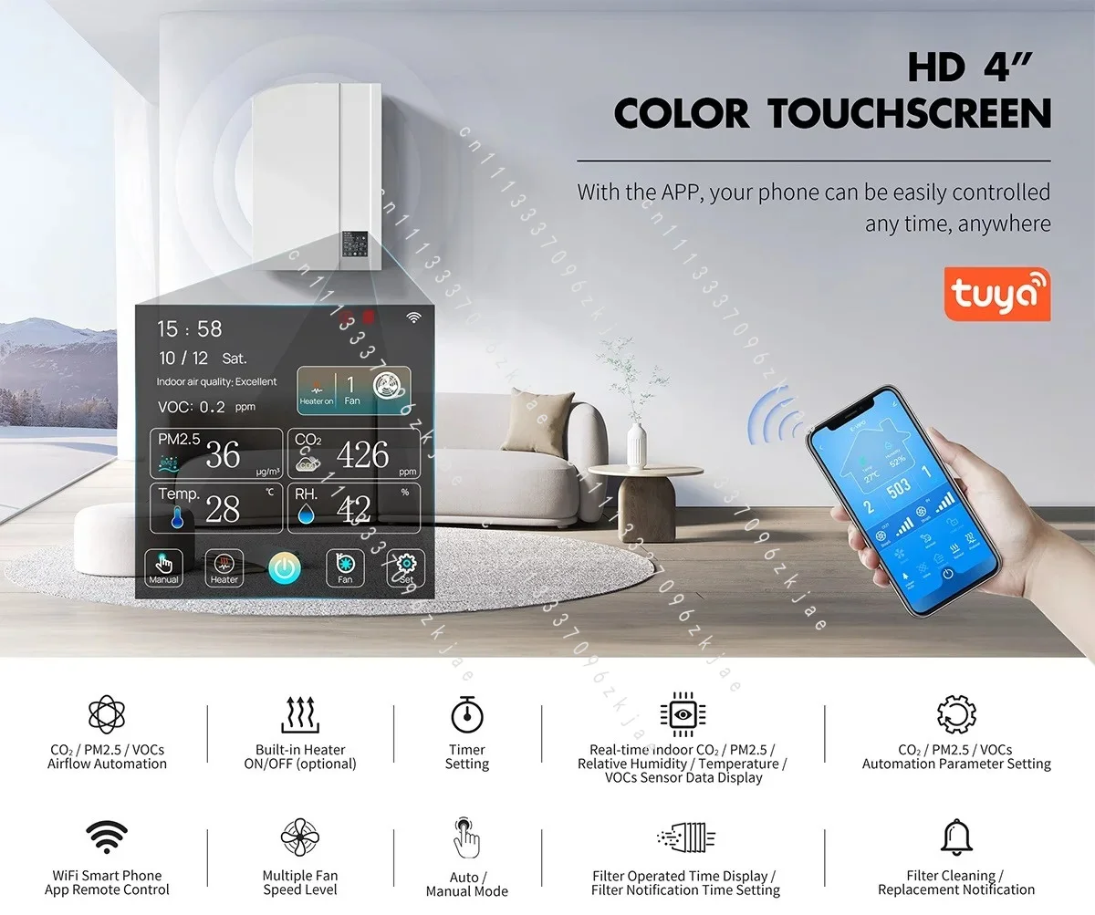 Ductless Hvac ERV Single Room Recuperator Energy Recovery Ventilation Wall Mounted Air Purifier Heat Recovery Unit
Ductless Hvac ERV Single Room Recuperator Energy Recovery Ventilation Wall Mounted Air Purifier Heat Recovery Unit