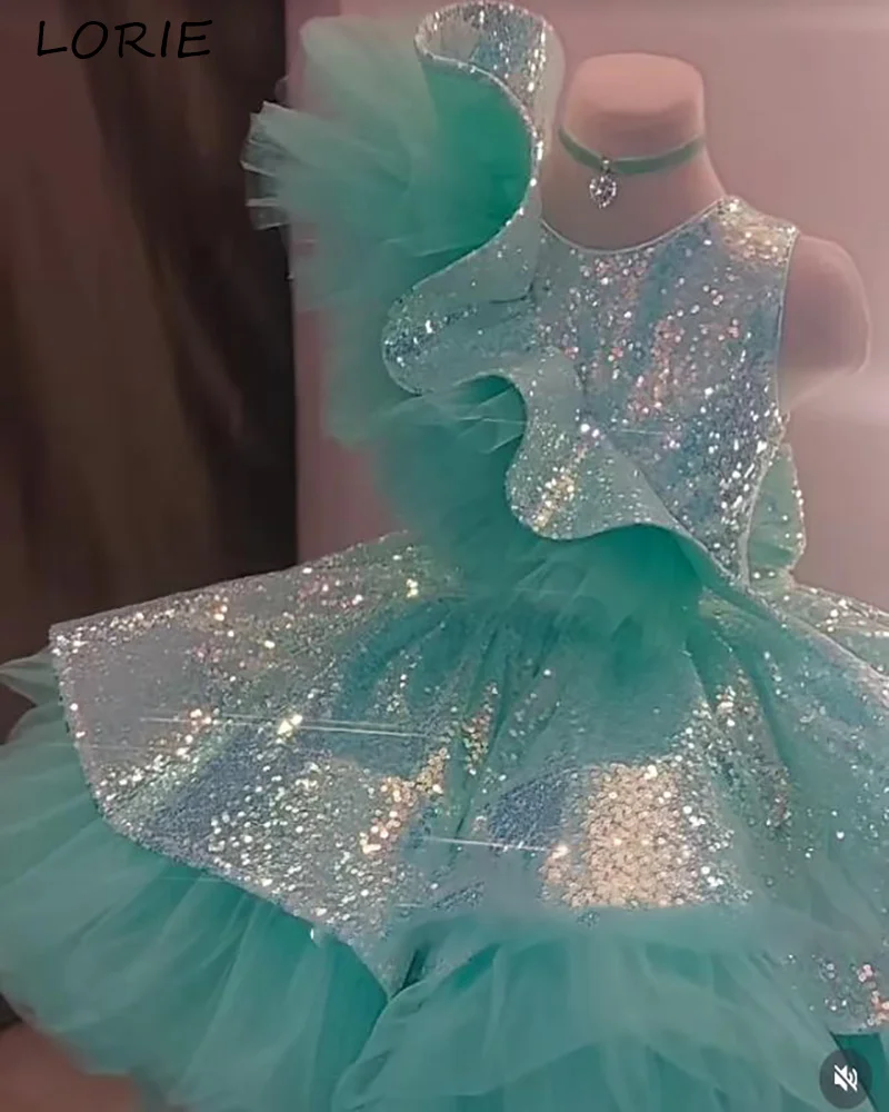 LORIE Sweet Tulle Flower Girl Dress for Weddings A-Line Midi Sparkling Tulle with Flower Girl Dresses Customized Gril Party Gown
LORIE Sweet Tulle Flower Girl Dress for Weddings A-Line Midi Sparkling Tulle with Flower Girl Dresses Customized Gril Party Gown