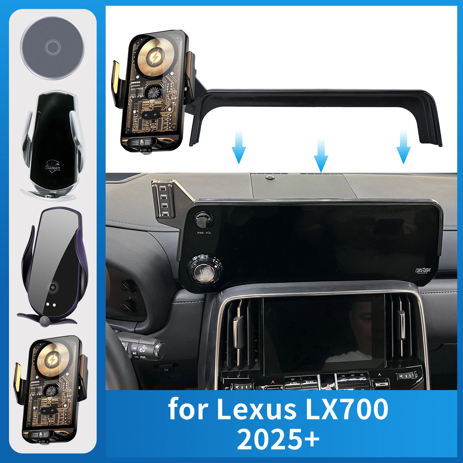 Car Mobile Phone Holder for Lexus LX700 LX 700 2025 2026 LX700H F SPORT Charging GPS Bracket Navigation Stand Auto Accessories
Car Mobile Phone Holder for Lexus LX700 LX 700 2025 2026 LX700H F SPORT Charging GPS Bracket Navigation Stand Auto Accessories