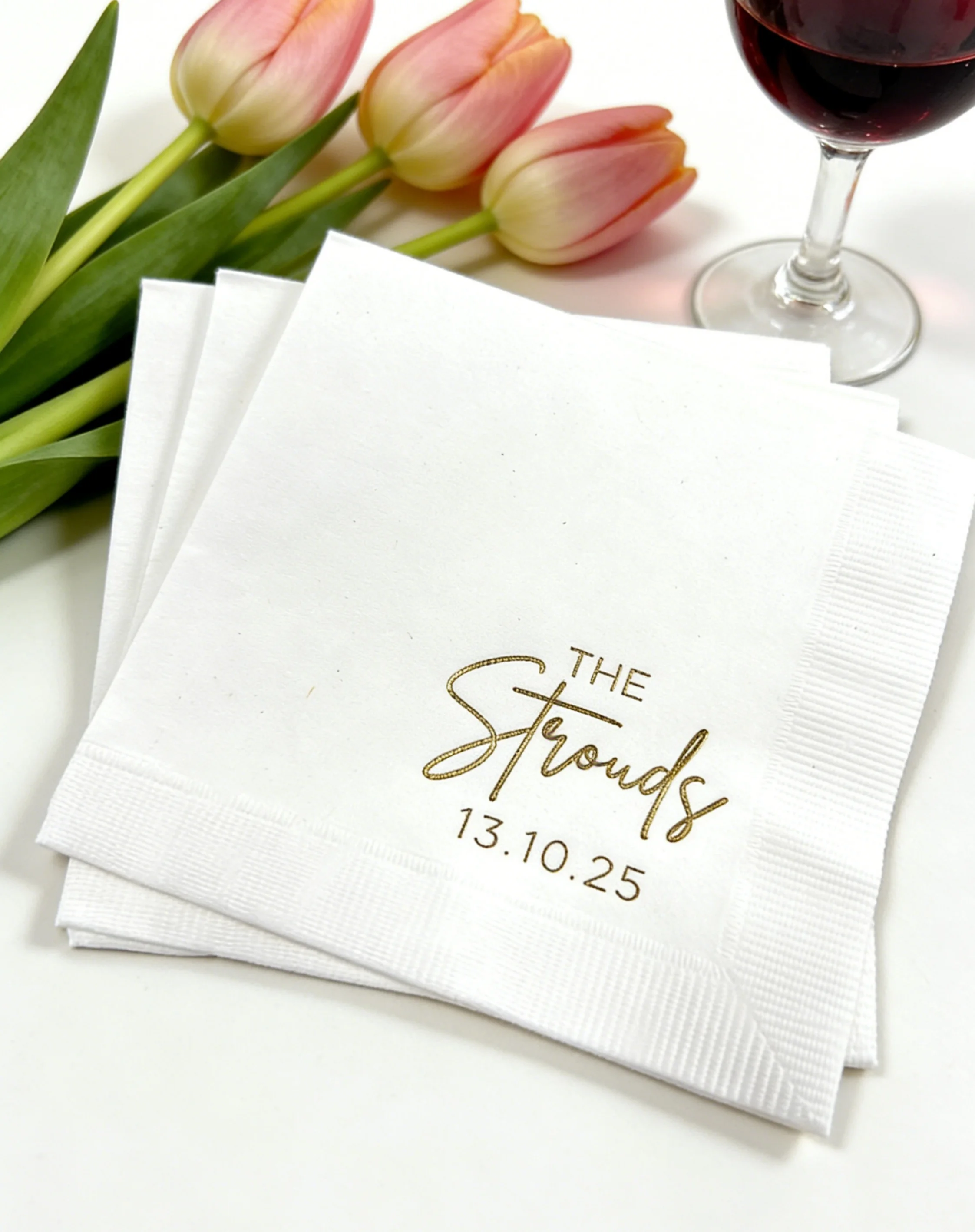 Personalized Napkins Custom Monogram Printed for Wedding Anniversary Engagement Party - Cocktail Beverage Luncheon Dinner Guest
Personalized Napkins Custom Monogram Printed for Wedding Anniversary Engagement Party - Cocktail Beverage Luncheon Dinner Guest