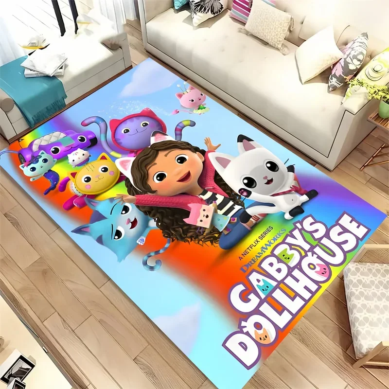 PO01 Cartoon Cute Gabbys Dollhouse Girl Rug Carpet for Living Room Bedroom Home Decor,Non-slip Decoration for Sofa Doormat Gift
PO01 Cartoon Cute Gabbys Dollhouse Girl Rug Carpet for Living Room Bedroom Home Decor,Non-slip Decoration for Sofa Doormat Gift