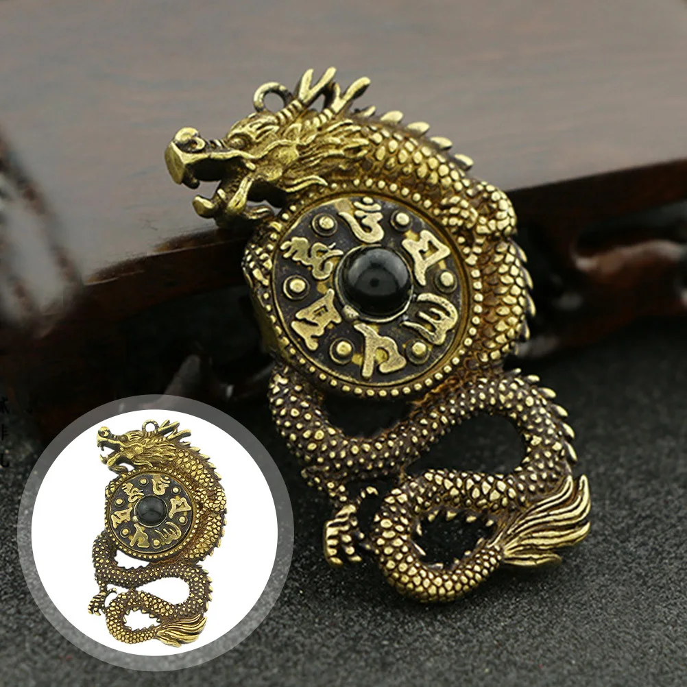 Brass Craft Pendant Dragon Shape Vintage Key Ring Ornament DIY Metal Hanging Decor for Gift Car Bag Bedroom Tabletop
Brass Craft Pendant Dragon Shape Vintage Key Ring Ornament DIY Metal Hanging Decor for Gift Car Bag Bedroom Tabletop