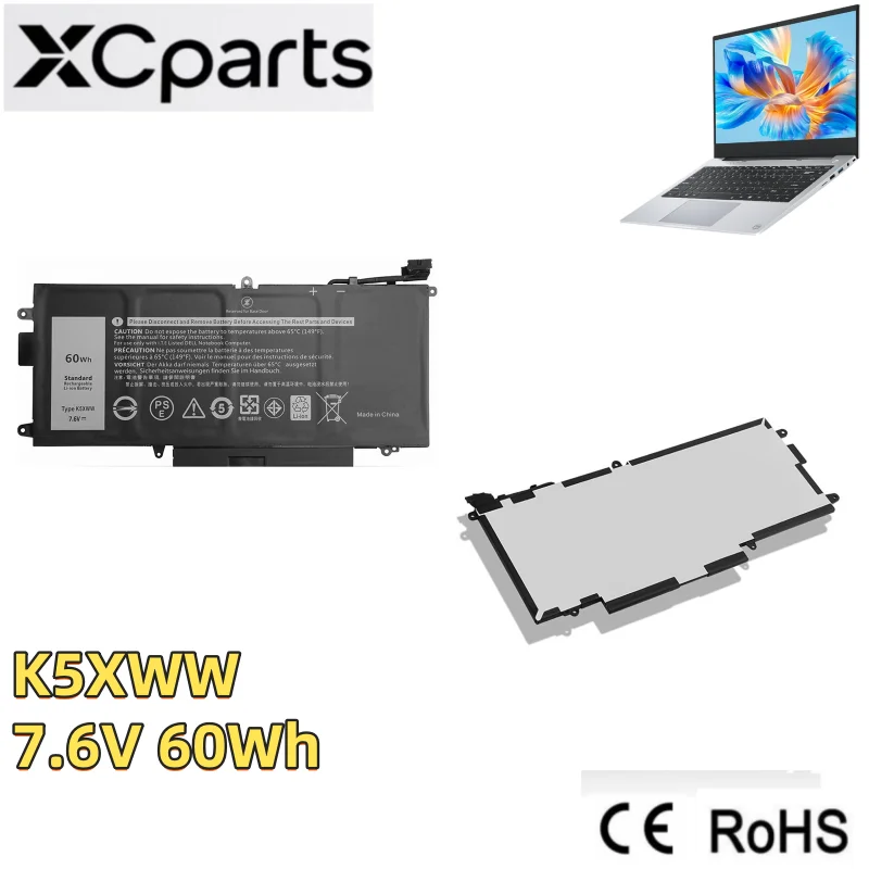 6-ячеечный новый аккумулятор для ноутбука K5XWW 7,6 В 60 Втч 7500 мАч для ноутбука серии DELL Latitude 5289 7389 7390 2-в-1 71TG4 725KY N18GG
6-ячеечный новый аккумулятор для ноутбука K5XWW 7,6 В 60 Втч 7500 мАч для ноутбука серии DELL Latitude 5289 7389 7390 2-в-1 71TG4 725KY N18GG