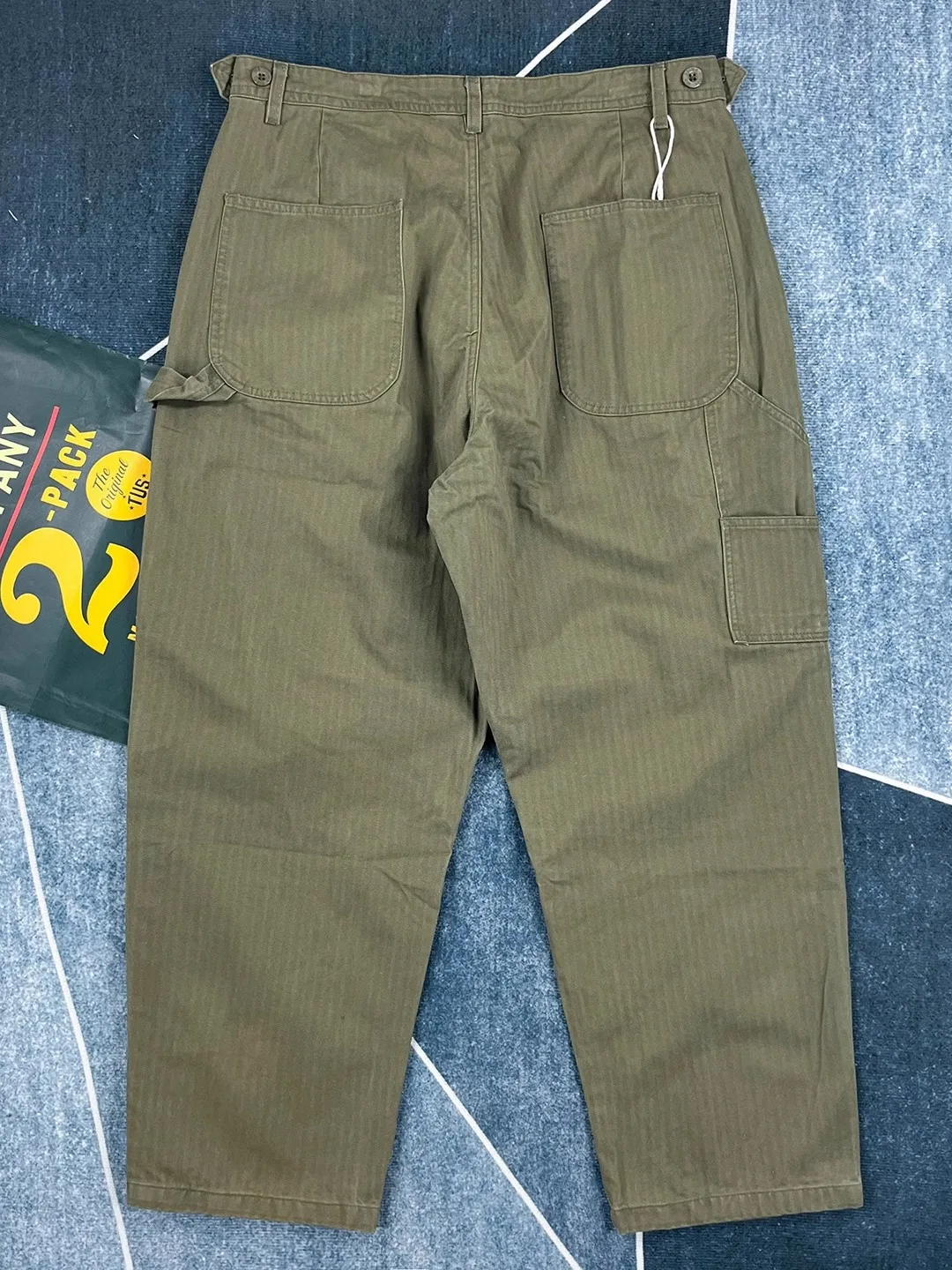 Мужские повседневные хлопковые рабочие брюки прямого кроя с множеством карманов, модные, цвета хаки, плотные, удобные, в ретро-стиле, для отдыха
Мужские повседневные хлопковые рабочие брюки прямого кроя с множеством карманов, модные, цвета хаки, плотные, удобные, в ретро-стиле, для отдыха
