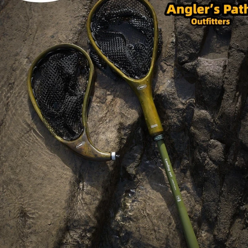 YGC Small Game Fishing Landing Net Lightweight Retractable Portable Solid Wood Handle Mini Mesh Net For Outdoor Freshwater
YGC Small Game Fishing Landing Net Lightweight Retractable Portable Solid Wood Handle Mini Mesh Net For Outdoor Freshwater