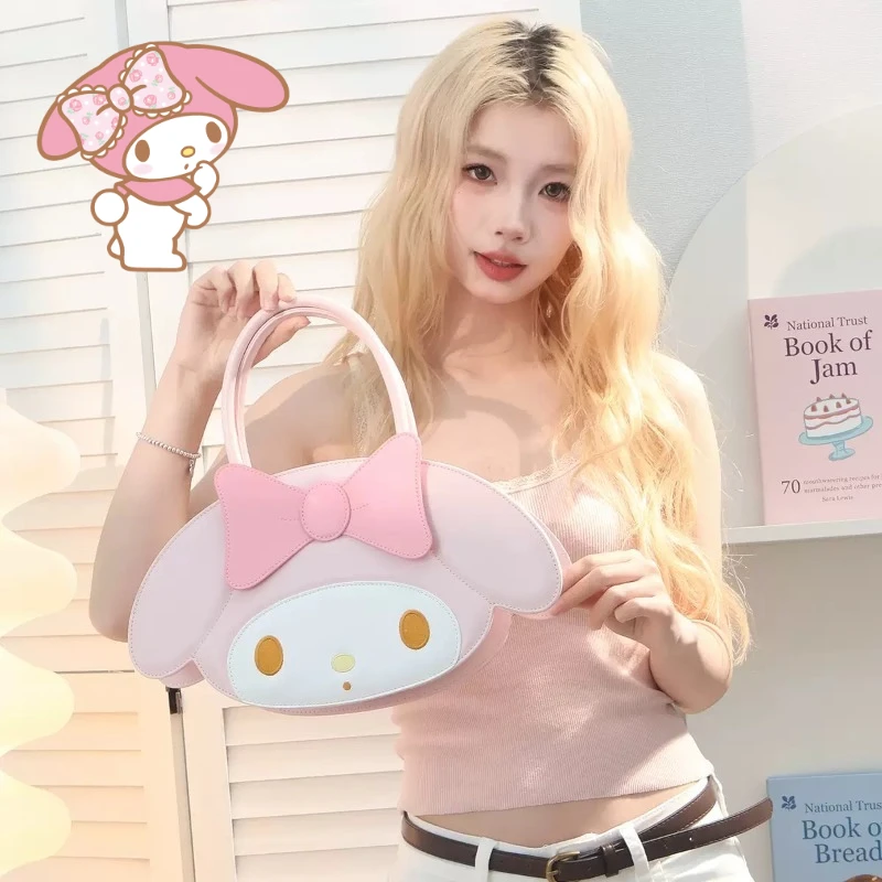 Sanrio Melody Handbag Cute Cartoon Messenger Tote Handbags Women Girls Shoulder Bags Fashion Messenger Cosmetic Storage Bag Gift
Sanrio Melody Handbag Cute Cartoon Messenger Tote Handbags Women Girls Shoulder Bags Fashion Messenger Cosmetic Storage Bag Gift