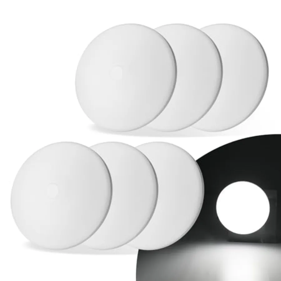 RV Puck Lights 4.5Inch RV Light Interior 12V RV LED Ceiling Dome Lighting with ON/Off Switch 500LM Camper Lighting Fixture for
RV Puck Lights 4.5Inch RV Light Interior 12V RV LED Ceiling Dome Lighting with ON/Off Switch 500LM Camper Lighting Fixture for