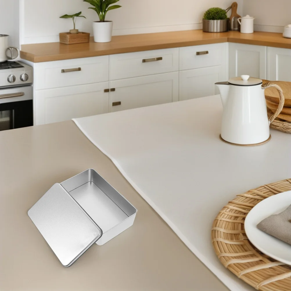 1pcs Cookie Storage Box Large Capacity Silver Metal Tin Container For Baking Goods Cake Snacks Nuts Organizing Kitchen Storage
1pcs Cookie Storage Box Large Capacity Silver Metal Tin Container For Baking Goods Cake Snacks Nuts Organizing Kitchen Storage