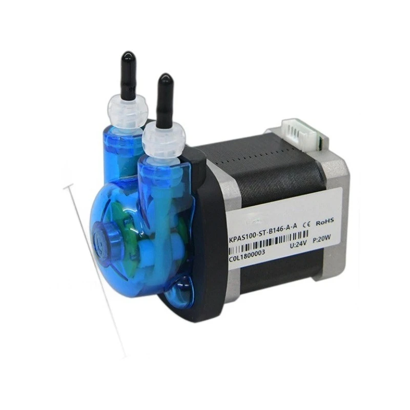 24V small stepper motor, food grade rubber hose micro low flow peristaltic pump
24V small stepper motor, food grade rubber hose micro low flow peristaltic pump