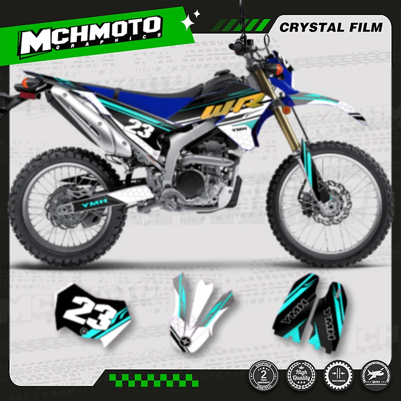 MCHMFG мотоциклетные графические наклейки, наборы наклеек для YAMAHA WR250R WR250X WR 250R 2008-2020, номер имени, индивидуальный дизайн
MCHMFG мотоциклетные графические наклейки, наборы наклеек для YAMAHA WR250R WR250X WR 250R 2008-2020, номер имени, индивидуальный дизайн