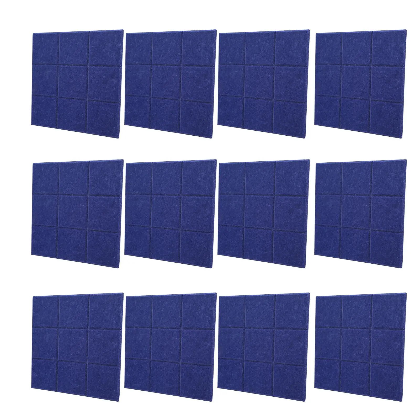 12Pcs Soundproofing Insulation Panel Beveled Edge Tiles Acoustic Treatment Decoration 9 Blocks
12Pcs Soundproofing Insulation Panel Beveled Edge Tiles Acoustic Treatment Decoration 9 Blocks