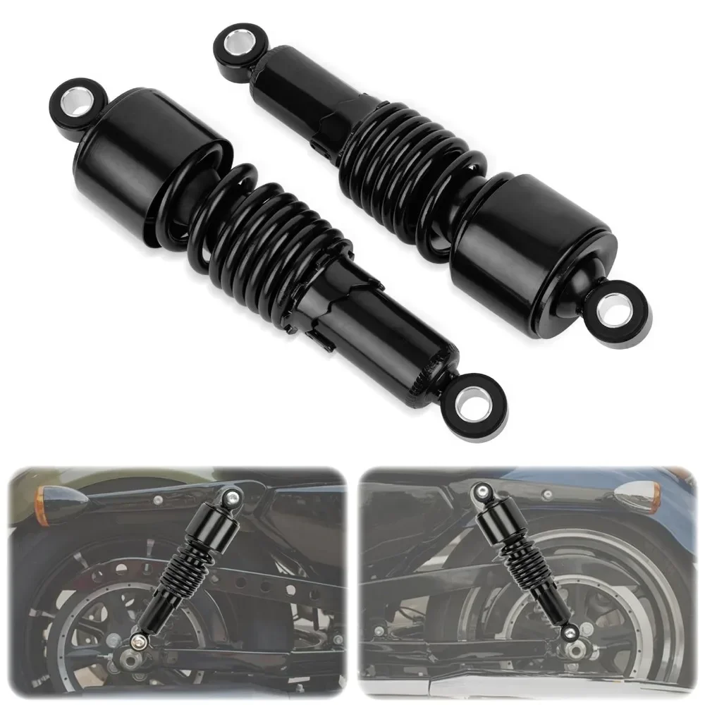 Motorcycle Rear Shock Absorbers Universal 10.5" 267mm Suspension Spring Replacement Adjustable For Harley Sportster XL883 1200
Motorcycle Rear Shock Absorbers Universal 10.5" 267mm Suspension Spring Replacement Adjustable For Harley Sportster XL883 1200