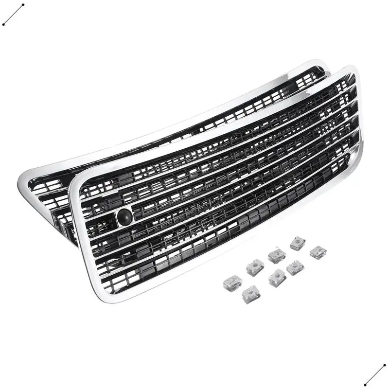 Car Front Bonnet Hood Air Vent Grille Upper Silver For Mercedes Benz S CLASS W221 2007-2013 2218800205 2218800305 Car Supplies
Car Front Bonnet Hood Air Vent Grille Upper Silver For Mercedes Benz S CLASS W221 2007-2013 2218800205 2218800305 Car Supplies