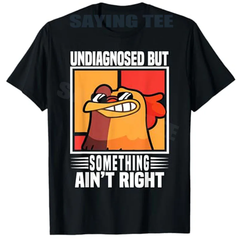 Funny Crazy Chicken Aesthetic Clothes Undiagnosed But Something Ain't Right Sarcastic Saying Tee Top Cute Chicken Farmer T-Shirt
Funny Crazy Chicken Aesthetic Clothes Undiagnosed But Something Ain't Right Sarcastic Saying Tee Top Cute Chicken Farmer T-Shirt