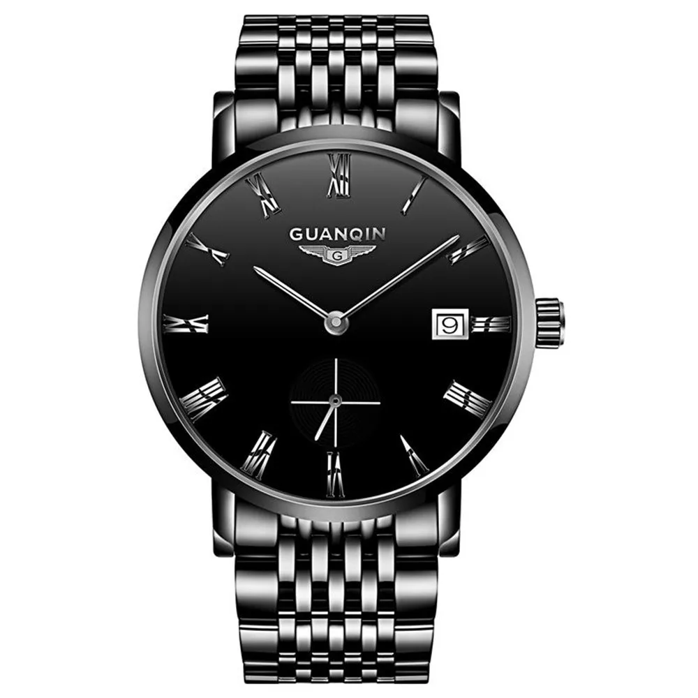 GUANQIN Men's Automatic Self-Wind Mechanical Watch Luxury Steel Date Sapphire Wristwatch Top Brand Waterproof Relogio Masculino
GUANQIN Men's Automatic Self-Wind Mechanical Watch Luxury Steel Date Sapphire Wristwatch Top Brand Waterproof Relogio Masculino