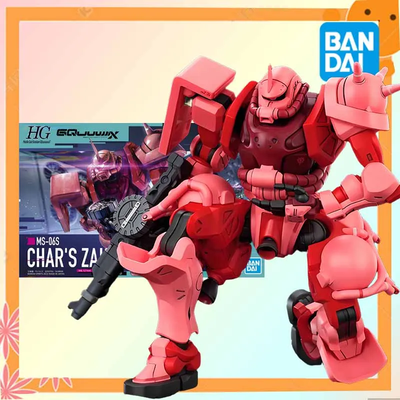 Bandai Officially Licensed Gundam GQuuuuuuX MS-06S CHAR'S ZAKU(GQ) Anime Action Figure Assembly Model Toys Collectible Model
Bandai Officially Licensed Gundam GQuuuuuuX MS-06S CHAR'S ZAKU(GQ) Anime Action Figure Assembly Model Toys Collectible Model